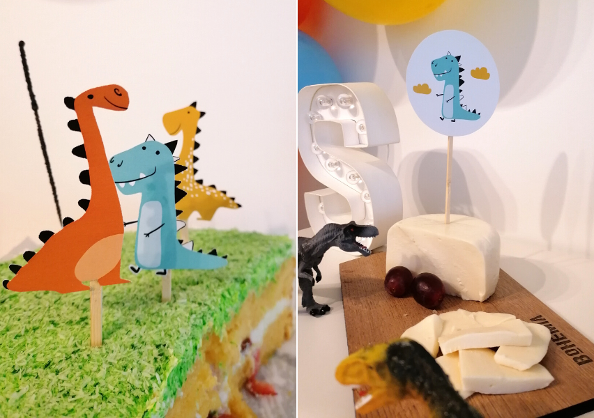 Kit de Festa de Aniversário Dinossauros