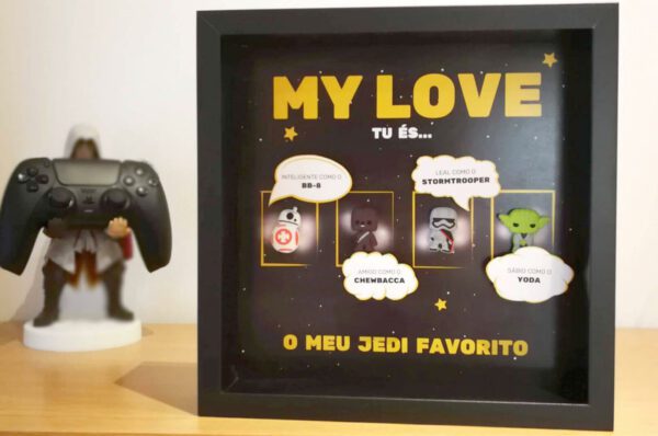 figuras star wars presente namorado homem