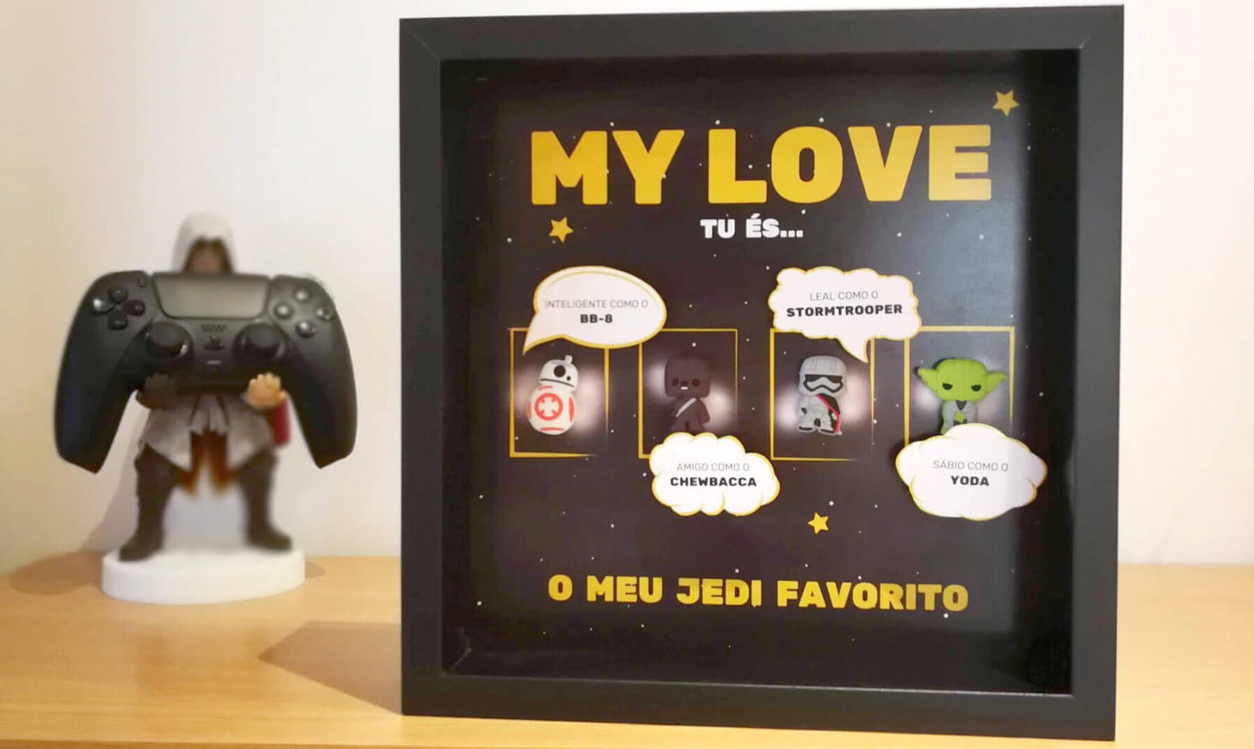 figuras star wars presente namorado homem