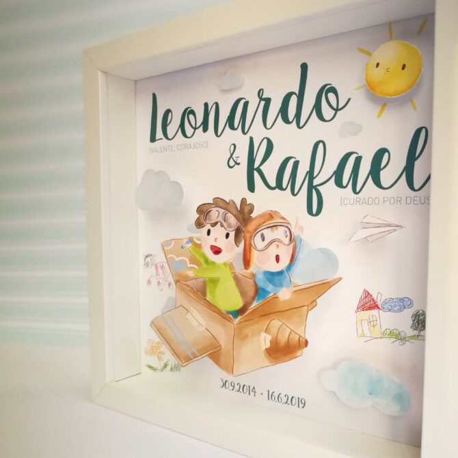 presente especial para dois irmãos