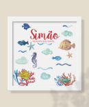 quadro de nascimento peixes