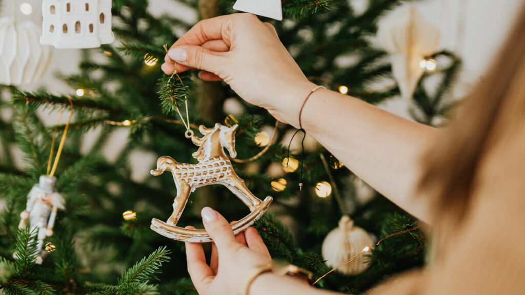 decoração de natal trazida de uma viagem